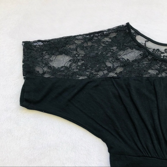 One Clothing, Lace Top Short Sleeve Dress, Size Small - Picture 11 of 16